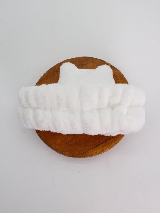 Повязка на голову GIRLY &quot;Cat Fari&quot;, white 