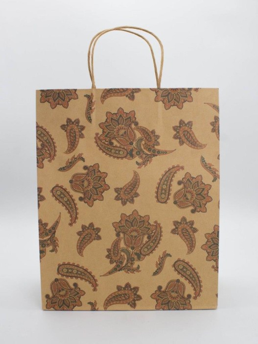 Пакет подарочный «Turkish pattern», pink (26*32*12) 