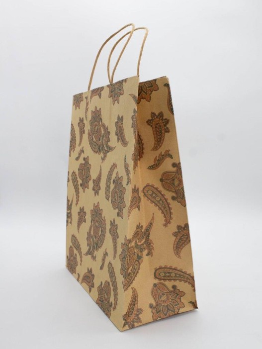 Пакет подарочный «Turkish pattern», pink (26*32*12) 