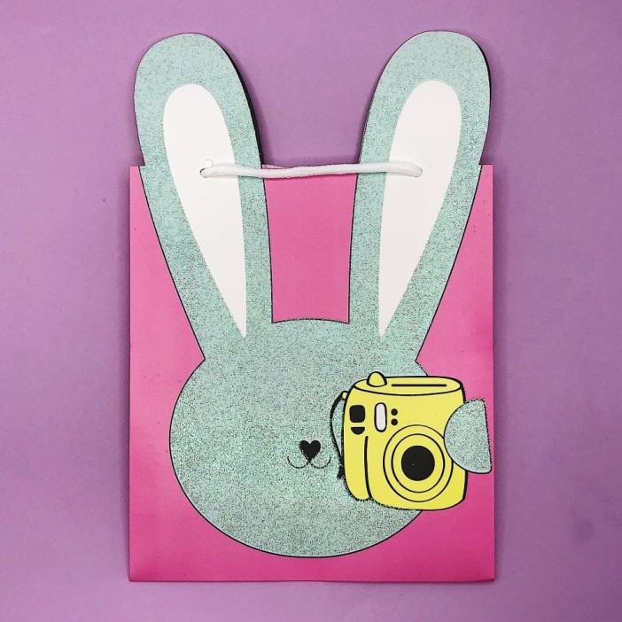 Подарочный пакет &quot;Hare&quot; (24*21*8) 