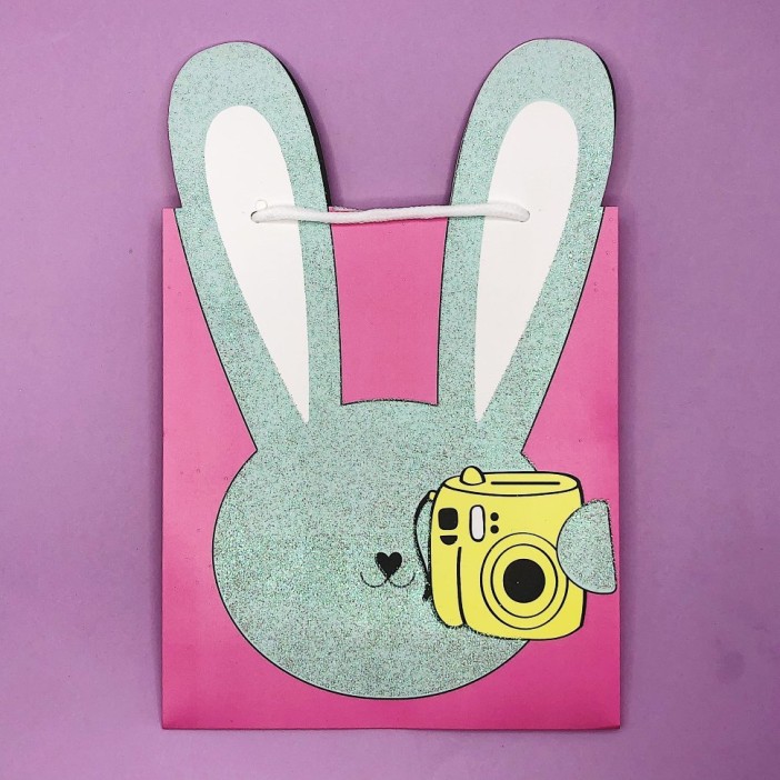 Подарочный пакет "Hare" (24*21*8) 