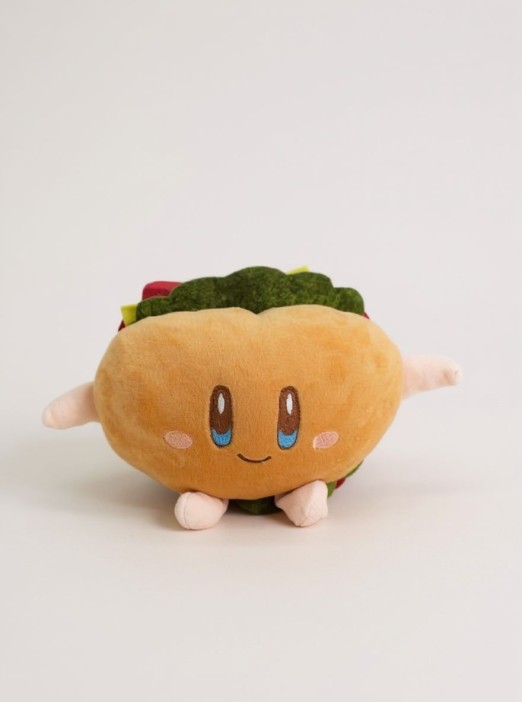 Мягкая игрушка &quot;Burger&quot;, brown, 22 см 