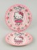 Набор бумажных тарелок 6 шт. &quot;Hello Kitty&quot; (d=180 мм) 