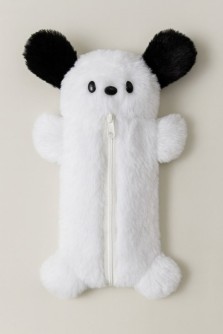 Пенал плюшевый ПО-ПЛАНУ. "Fluffy puppy", white