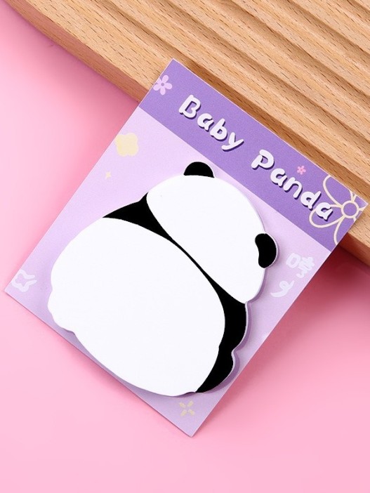 Блок стикер для записей &quot;Chubby panda&quot;, purple 