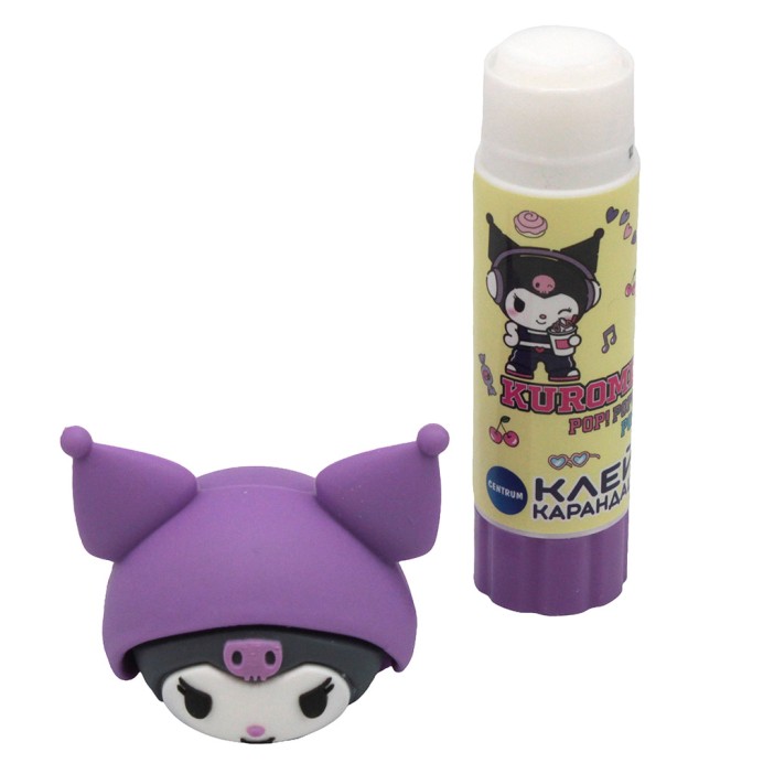 Клей-карандаш с топпером ПВП "Kuromi and friends" 9 г,mix
