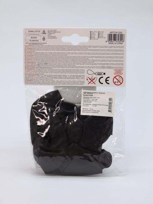Набор воздушных шаров 8 шт. &quot;Monochrome magic&quot;, black (30 см) 