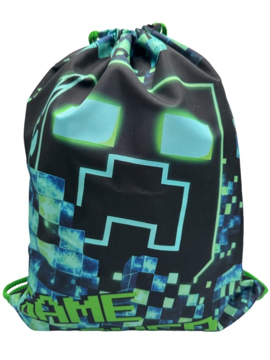 Мешок для обуви &quot;Game over&quot;, полиэстер 210 ден (370*470 мм) 