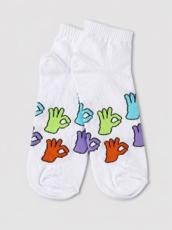 Носки женские "Хорошо!", р. 35-40, белые