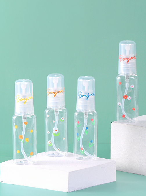 Дорожная бутылочка "Bonjour", orange (25 ml) 