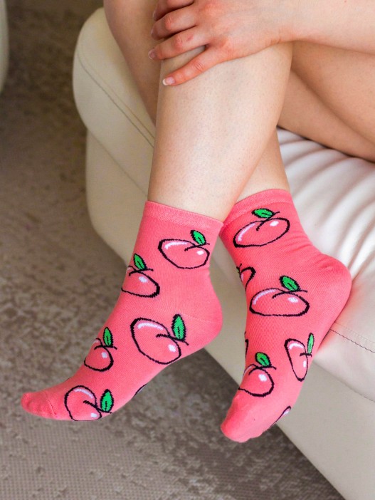 Носки женские iLikeGift &quot;Peach&quot;, р. 35-40 