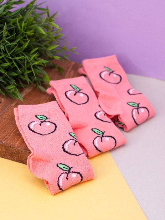 Носки женские iLikeGift &quot;Peach&quot;, р. 35-40 