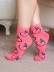 Носки женские iLikeGift "Персики", р. 35-40