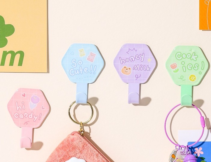 Крючок на липучке «Mood» 2шт, mix color 