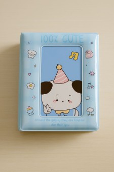 Фотоальбом - биндер для карт "Bear song", 16 страниц(9*11см)