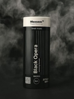 Цветной дым "Black Opera" черный, калибр 1.35", 40сек, 11,5см)