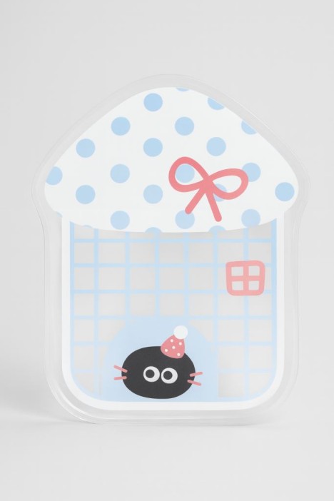 Карманная грелка iLikeGift «Happy house», blue 