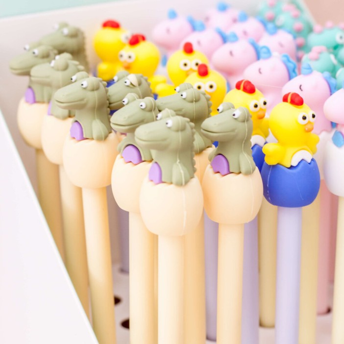 Ручка "The little dragon hatched", mix 