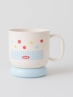 Кружка "Nice plaid", blue, пластик