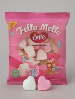 Жевательный зефир "FELLO MELLO" LOVE, 85 гр ср.г. до 04.01.26