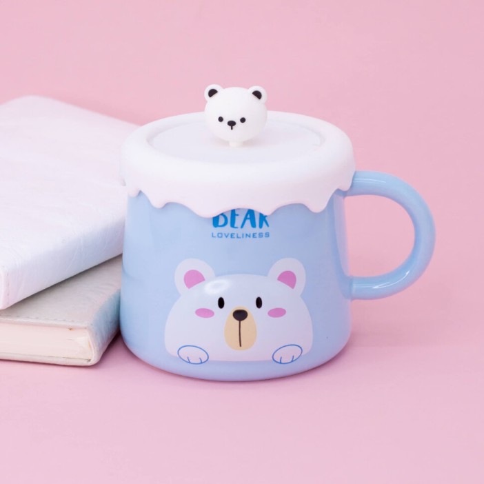 Кружка "Beast Bear", blue (420ml) 