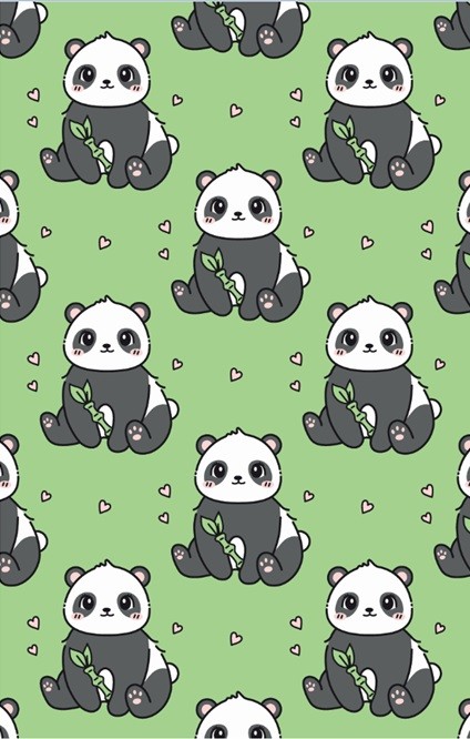 Держатель для карт Аниме «Many panda» (6,5 х 10,4 см) 
