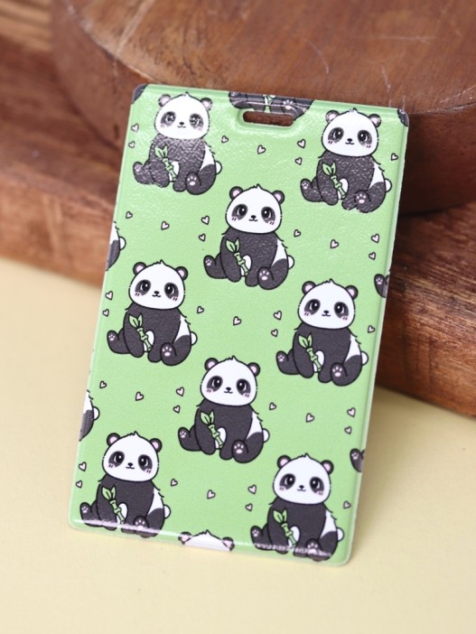 Держатель для карт Аниме «Many panda» (6,5 х 10,4 см) 