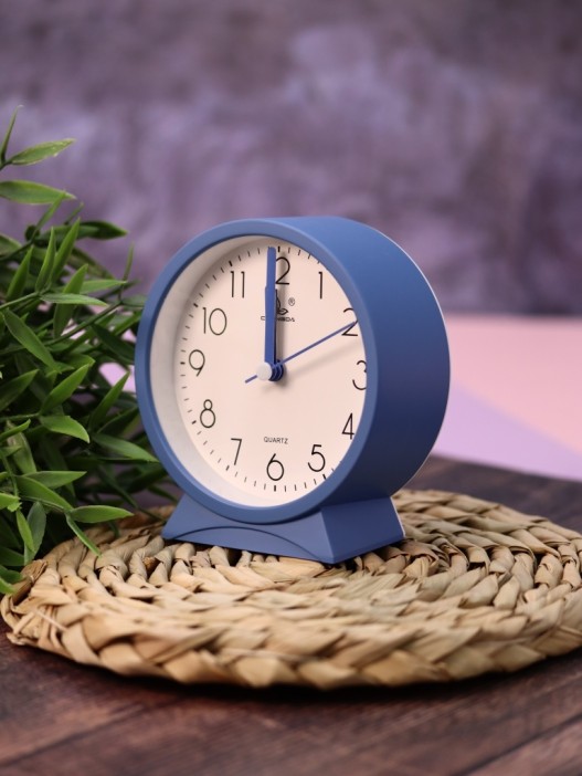 Часы-будильник «Morning mood», blue (11,2х10,5 см) 
