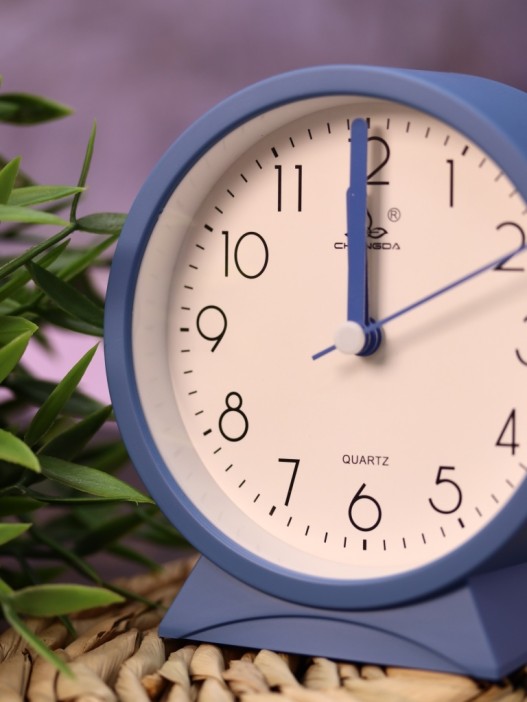 Часы-будильник «Morning mood», blue (11,2х10,5 см) 