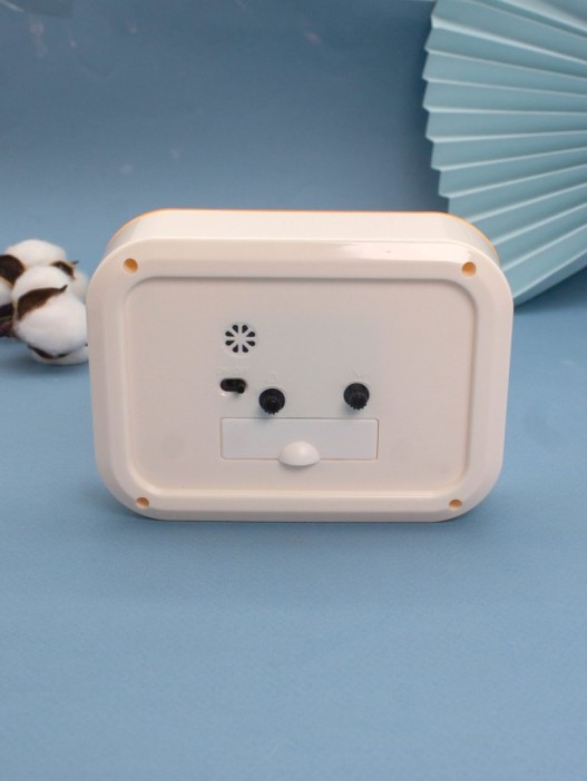 Часы-будильник «Bright rectangle», orange 