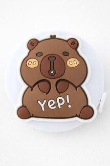 Линейка-рулетка "Capybara yep!"