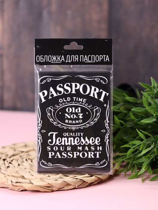 ОБЛОЖКА ДЛЯ ПАСПОРТА &quot;Jack&quot;, плотность 600 мкм 