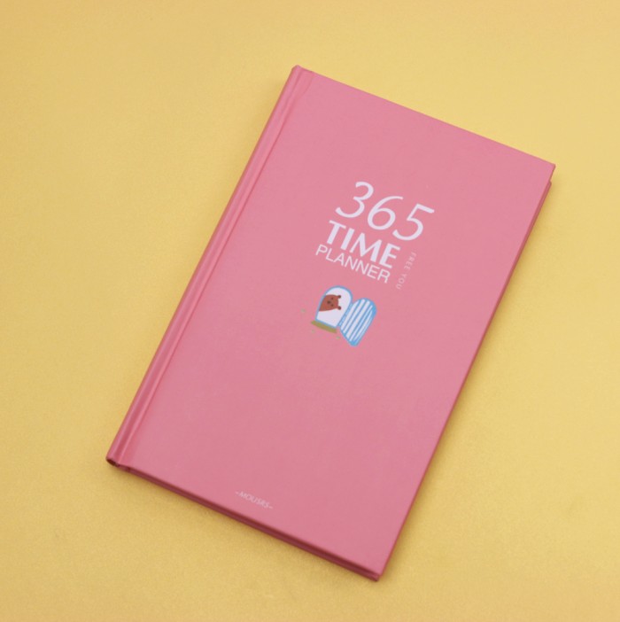 P703 ПЛАННЕР &quot;365&quot; иллюстрированный (розовый) 