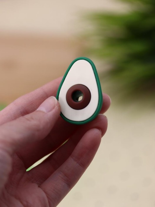 Тамблер iLikeGift &quot;Fruits party Avocado&quot;, green (380 ml) 