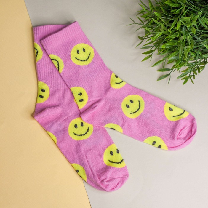 Носки женские "Funny smile", р. 35-40 