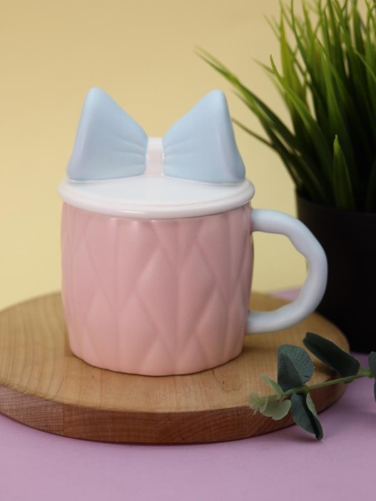 Кружка «Bow», pink (370 ml) 