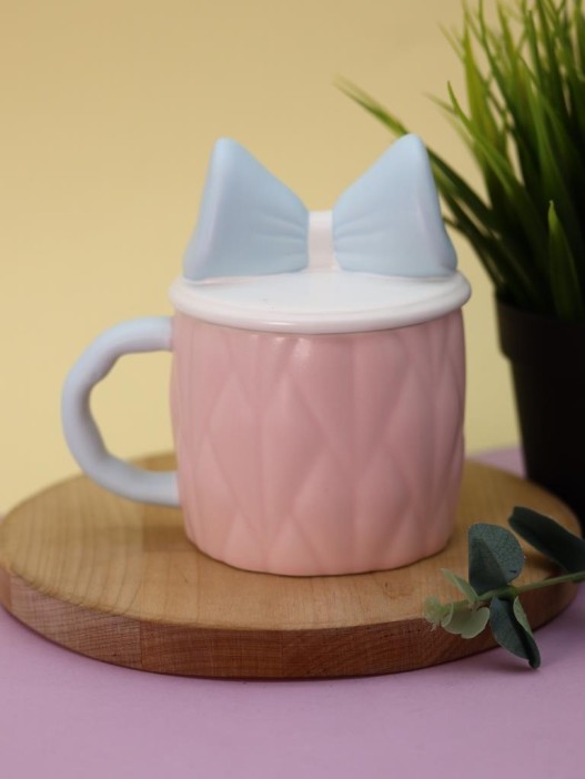 Кружка «Bow», pink (370 ml) 