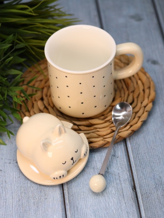Кружка «Sleeping kitten», (400 ml) 