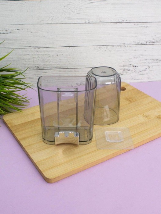 Настенный органайзер для ванной «Rain», black (10*11 см) 