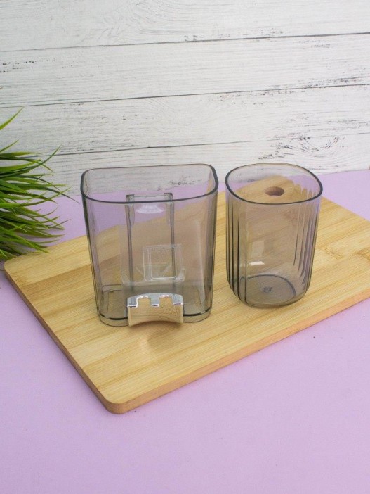 Настенный органайзер для ванной «Rain», black (10*11 см) 