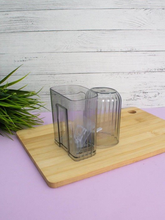 Настенный органайзер для ванной «Rain», black (10*11 см) 