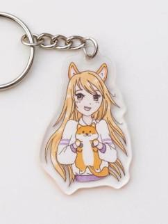 Брелок &quot;Love corgi girl&quot;