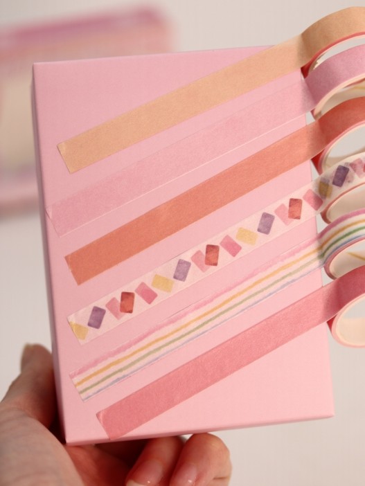 Набор декоративного скотча 12 шт. &quot;Art Gallery&quot;, pink (3см*2м) 