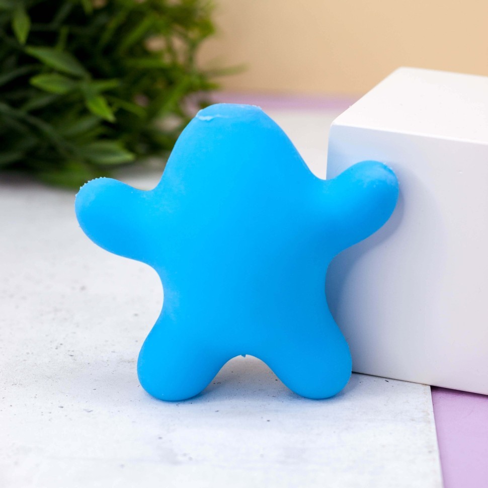 Игрушка - антистресс "Smiley man", blue