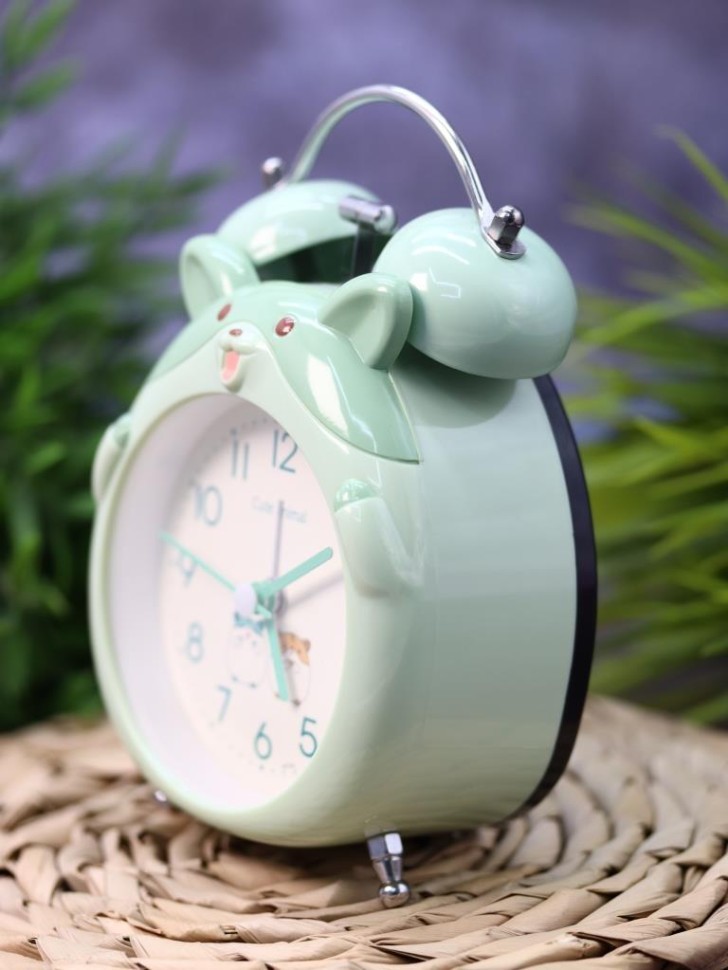 Часы-будильник «Hamster», green