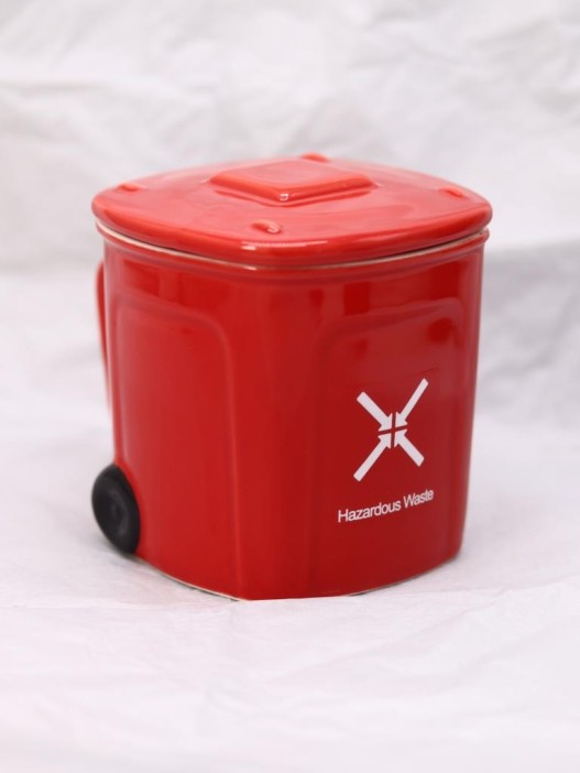 Кружка «Disposing of a bad mood», red (450 ml) 