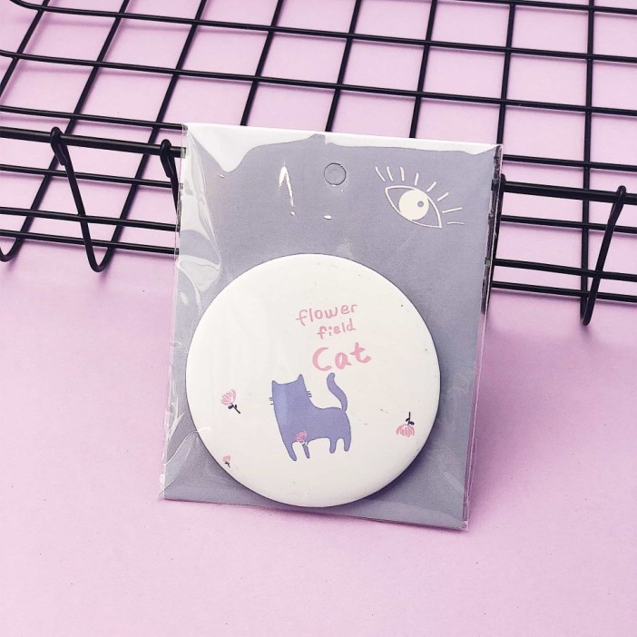 Зеркало &quot;Flower cat&quot;, blue 