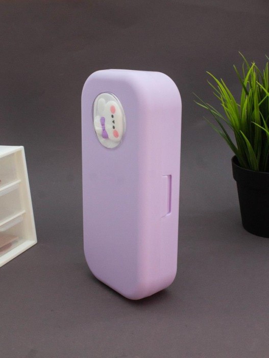 Пенал &quot;Purple bunny&quot;, (4,5*20*9,8 см) 