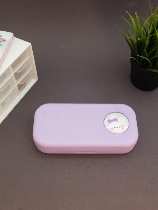 Пенал &quot;Purple bunny&quot;, (4,5*20*9,8 см) 