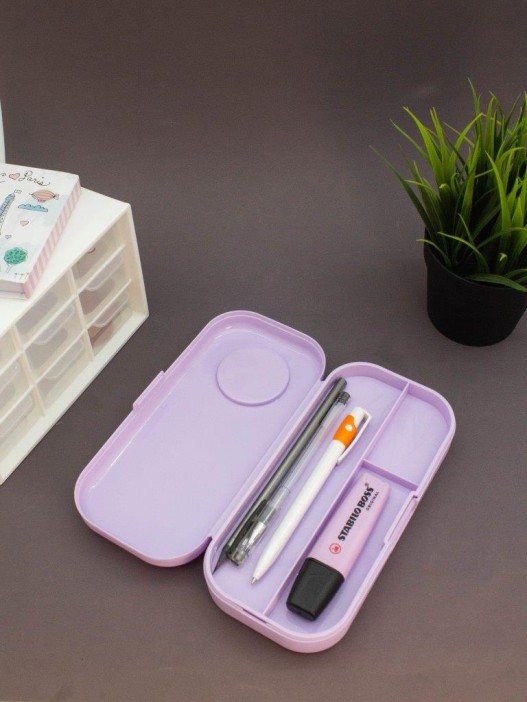 Пенал &quot;Purple bunny&quot;, (4,5*20*9,8 см) 